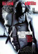 Maximum Risk 1996 poster Jean-Claude Van Damme Natasha Henstridge Jean-Hugues Anglade Ringo Lam