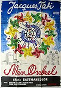 Min onkel 1959 poster Jean-Pierre Zola Jacques Tati Min onkel 1959 poster Jean-Pierre Zola Jacques Tati