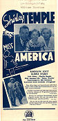 Miss America 1938 poster Shirley Temple Randolph Scott Allan Dwan