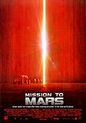 Mission to Mars 2000 poster Tim Robbins Gary Sinise Don Cheadle Brian De Palma Rymdskepp