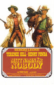 Mitt namn är Nobody 1974 poster Terence Hill Henry Fonda Jean Martin Sergio Leone