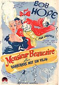 Monsieur Beaucaire 1946 poster Bob Hope Joan Caulfield