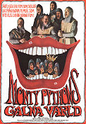 Monty Pythons galna värld 1975 poster Graham Chapman John Cleese Terry Gilliam Hitta mer: Monty Python Från TV