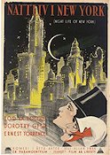 Nattliv i New York 1925 poster Rod La Rocque Dorothy Gish
