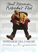 Nobody´s Fool 1994 poster Paul Newman Bruce Willis Melanie Griffith Robert Benton