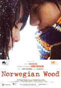 Norwegian Wood 2010 poster Ken´ichi Matsuyama Rinko Kikuchi Kiko Mizuhara Anh Hung Tran Filmen från: Japan