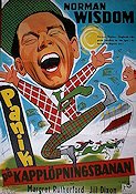 Panik på kapplöpningsbanan 1958 poster Norman Wisdom Panik på kapplöpningsbanan 1958 poster Norman Wisdom
