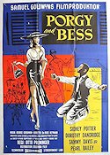 Porgy And Bess 1960 poster Sidney Poitier Dorothy Dandridge Sammy Davis Jr Otto Preminger Musikaler Black Cast