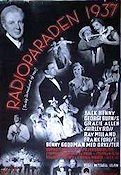 Radioparaden 1937 1937 poster Benny Goodman George Burns