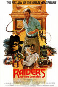 Raiders of the Lost Ark 1981 poster Harrison Ford Karen Allen Steven Spielberg Hitta mer: Indiana Jones Äventyr matinée
