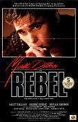 Rebel 1985 poster Matt Dillon Debbie Byrne Bryan Brown Michael Jenkins Filmen från: Australia
