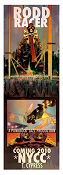 Rodd Racer Coming NYCC 2010 affisch Affischkonstnär: Toby Cypress Hitta mer: Comics
