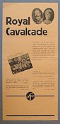 Royal Cavalcade 1930 poster Dokumentärer