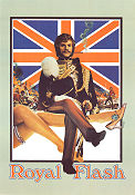 Royal Flash 1975 poster Malcolm McDowell Alan Bates Florinda Bolkan Richard Lester