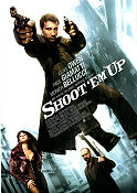Shoot Em Up 2007 poster Clive Owen Monica Bellucci Paul Giamatti Michael Davis Vapen