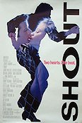Shout 1991 poster John Travolta Jamie Walters Heather Graham Jeffrey Hornaday Dans