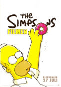 The Simpsons filmen 2007 poster Homer Simpson Matt Groening Animerat Mat och dryck Från TV