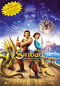 Sinbad 2003 poster Brad Pitt Patrick Gilmore Animerat