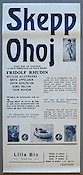 Skepp ohoj 1931 poster Fridolf Rhudin Thor Modéen