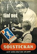 Solstickan sprid solsken bland barn och gamla 1945 affisch Hitta mer: Advertising