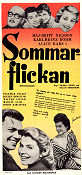 Sommarflickan 1956 poster Maj-Britt Nilsson Alice Babs Håkan Bergström