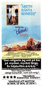 Splash 1984 poster Tom Hanks Daryl Hannah Eugene Levy Ron Howard Fiskar och hajar Strand