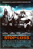 Stop-Loss 2008 poster Ryan Phillippe Abbie Cornish Joseph Gordon-Levitt Kimberly Peirce Bilar och racing