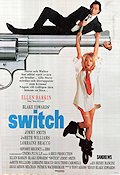 Switch 1991 poster Ellen Barkin Jimmy Smits Blake Edwards Vapen