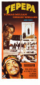 Tepepa 1969 poster Tomas Milian Orson Welles John Steiner Giulio Petroni