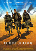 Three Kings 1999 poster George Clooney Mark Wahlberg Ice Cube David O Russell