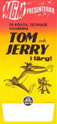 Tom och Jerry 1965 poster Mel Blanc Joseph Barbera Animerat Från TV