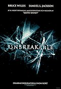 Unbreakable 2000 poster Bruce Willis Samuel L Jackson Robin Wright M Night Shyamalan