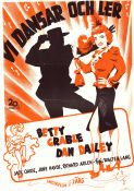 Vi dansar och ler 1948 poster Betty Grable Dan Dailey Jack Oakie Walter Lang Dans Musikaler