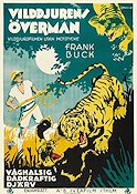Vilddjurens överman 1932 poster Frank Buck