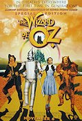The Wizard of Oz 1939 poster Judy Garland Frank Morgan Victor Fleming Musikaler