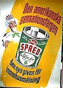 Beckers Spred den amerikanska sensationsfärgen 1950 affisch Hitta mer: Advertising