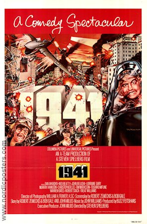 1941 1979 poster John Belushi Steven Spielberg
