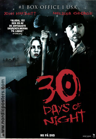 30 Days of Night 2007 Videoposter Josh Hartnett David Slade