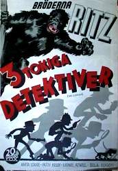 The Gorilla 1939 poster Ritz Brothers