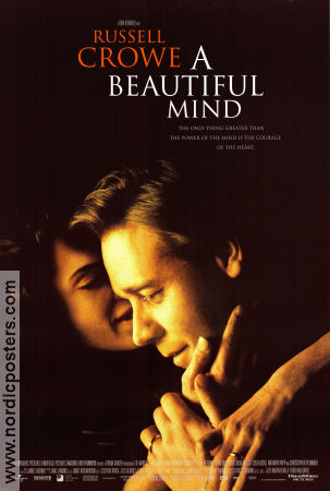 A Beautiful Mind 2001 poster Russell Crowe Ron Howard