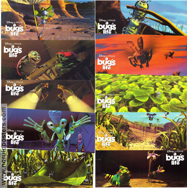 A Bug´s Life 1998 lobby card set Kevin Spacey John Lasseter Production: Pixar Insects and spiders