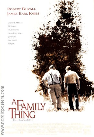 A Family Thing 1996 movie poster Robert Duvall James Earl Jones Michael Beach Richard Pearce