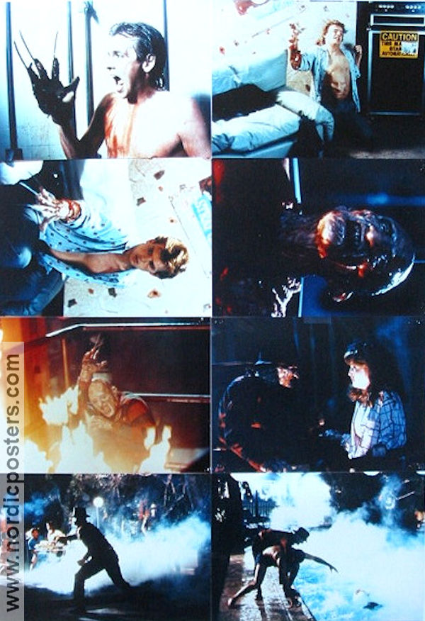 A Nightmare On Elm Street 2 1985 lobby card set Robert Englund Wes Craven