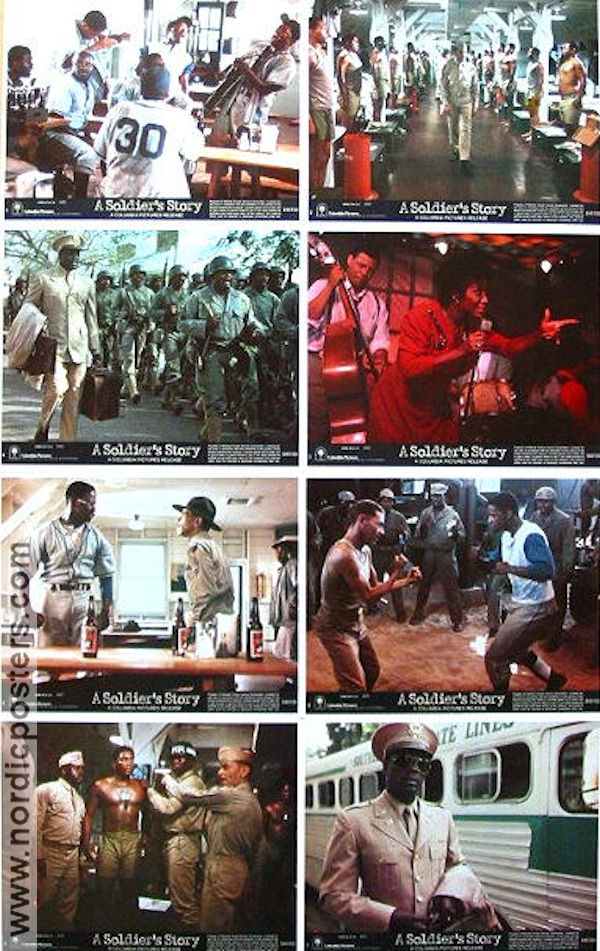 A Soldier´s Story 1984 large lobby cards Howard Rollins