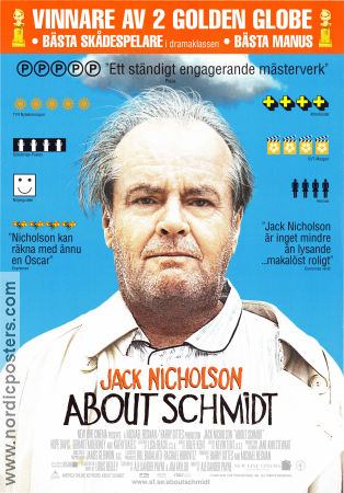 About Schmidt 2002 poster Jack Nicholson