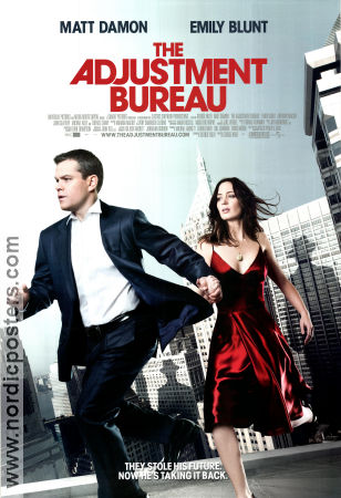 The Adjustment Bureau 2011 poster Matt Damon George Nolfi