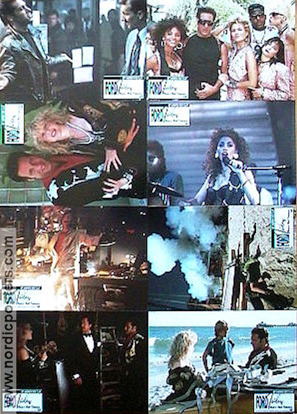 Adventures of Ford Fairlane 1990 lobby card set Andrew Dice-Clay Renny Harlin