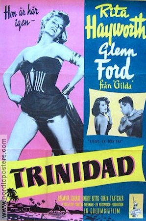 Affair in Trinidad 1952 poster Rita Hayworth