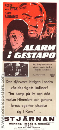 Geheimaktion Schwarze Kapelle 1959 movie poster Dawn Addams Peter van Eyck Ernst Schröder Ralph Habib Find more: Nazi