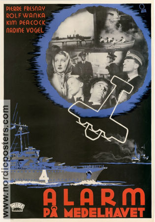 Alerte en Méditerranée 1938 poster Pierre Fresnay Léo Joannon